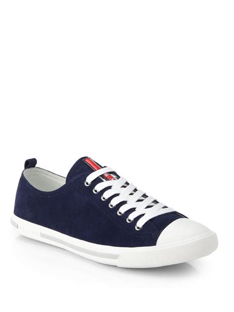 prada sneakers and suit|prada suede sneakers men.